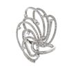 Image 1 : Genuine 18K White Gold 1.8CTW Diamond Fashion Ring - REF-164G4M