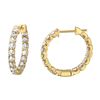 Image 1 : Genuine 1.53 TCW 14K Yellow Gold Ladies Earring - REF-128K4R