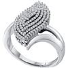 Image 1 : 0.25CT Diamond Micro-Pave 10KT Ring Yellow Gold