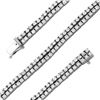 Image 1 : Genuine 3.54 TCW 14K White Gold Ladies Bracelet - REF-355X2Y