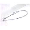 Image 1 : Genuine 14K White Gold 0.31CTW Diamond Bangle - REF-100F9N