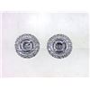 Image 1 : Genuine 14KWhite Gold 1.29CTW Diamond Semi-Mount Earrings - REF-84W8G