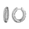 Image 1 : Genuine 0.82 TCW 14K White Gold Ladies Earring - REF-105F2N
