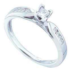 0.25CT Diamond Bridal 14KT Ring White Gold