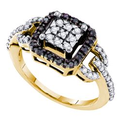 0.50CT Diamond Anniversary 14KT Ring Yellow Gold