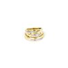 Image 1 : 0.25CT Diamond Trio Set 14KT Ring Yellow Gold
