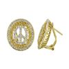 Image 1 : Genuine 1.27 TCW 14K Yellow Gold Ladies Earring - REF-135K3R