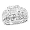 Image 1 : 1CT Diamond Invisible 14KT Ring White Gold