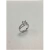 Image 1 : Genuine 14K White Gold 0.5CTW Diamond Semi Mount Ring - REF-85H3W