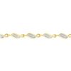 Image 1 : 0.25CT Diamond Anniversary 10KT Bracelet Yellow Gold