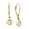 Image 1 : 0.05CT Diamond Anniversary 10KT Earrings Yellow Gold