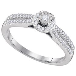 0.25CT Diamond Anniversary 10KT Ring White Gold