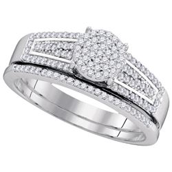 0.33CT Diamond Bridal 10KT Ring White Gold