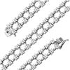 Image 1 : Genuine 3.15 TCW 18K White Gold Ladies Bracelet - REF-354Z6T