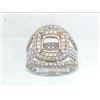 Image 1 : Genuine 14K Two Tone Gold 2.36CTW Diamond Semi Mount Ring - REF-191X4Y