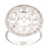 Image 1 : Genuine 14K White Gold 0.53CTW Diamond Semi Mount Ring - REF-89R4H