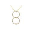 Image 1 : Genuine 1.5 TCW 14K Yellow Gold Ladies Necklace - REF-129F7N
