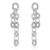 Image 1 : Genuine 1.02 TCW 14K White Gold Ladies Earring - REF-172W3G