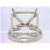 Image 1 : Genuine 14K Yellow Gold 0.34CTW Diamond Semi Mount Ring - REF-57W7G