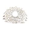 Image 1 : Genuine 14K White Gold 1.2CTW Diamond Semi Mount Ring - REF-166Z7T