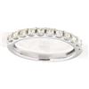 Image 1 : Genuine 14K White Gold 0.73CTW Diamond Band Ring - REF-98W2G