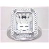Image 1 : Genuine 14K White Gold 0.31CTW Diamond Semi Mount Ring - REF-86X2Y