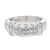 Image 1 : Genuine 14K White Gold 0.7CTW Diamond Fashion Ring - REF-51Y2Z