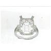 Image 1 : Genuine 14K White Gold 0.44CTW Diamond Semi Mount Ring - REF-62K6R