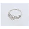 Image 1 : Genuine 18K White Gold 0.95CTW Diamond Rings - REF-95H8W