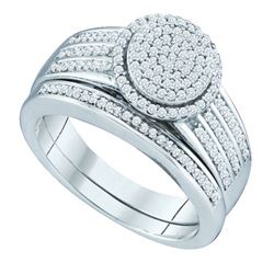 0.35CT Diamond Bridal 10KT Ring White Gold