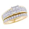 Image 1 : 0.75CT Diamond Invisible 14KT Ring Yellow Gold