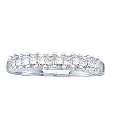 0.50CT Diamond Invisible 14KT Ring White Gold