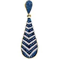 1CT Diamond Anniversary 10KT Pendant Yellow Gold