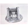 Image 1 : Genuine 18K White Gold 1.44CTW Diamond Semi Mount Ring - REF-275M4F