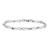 Image 1 : Genuine 3.04 TCW 14K White Gold Ladies Bracelet - REF-362R3H