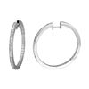 Image 1 : Genuine 1.06 TCW 14K White Gold Ladies Earring - REF-140R6H