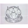 Image 1 : Genuine 18K White Gold 0.45CTW Diamond Semi Mount Ring - REF-116H8W
