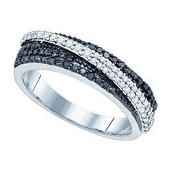0.50CT Diamond Anniversary 10KT Ring White Gold