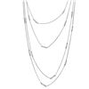 Image 1 : Genuine 1.23 TCW 14K White Gold Ladies Necklace - REF-127R6H