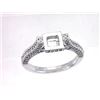 Image 1 : Genuine 14K White Gold 0.87CTW Diamond Semi Mount Ring - REF-71G8M