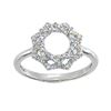 Image 1 : Genuine 14K White Gold 0.23CTW Diamond Rings - REF-32G4M