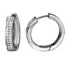 Image 1 : Genuine 1.5 TCW 14K White Gold Ladies Earring - REF-199T4K