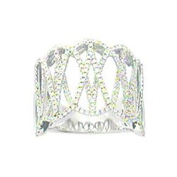 Genuine 14K White Gold 0.95CTW Diamond Rings - REF-181N2A