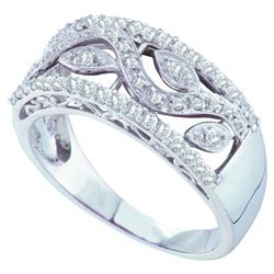 0.35CT Diamond Anniversary 10KT Ring White Gold