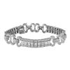 Image 1 : Genuine 4.42 TCW 18K White Gold Ladies Bracelet - REF-609X5Y