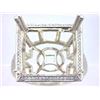 Image 1 : Genuine 14K Yellow Gold 0.23CTW Diamond Semi Mount Ring - REF-62X2Y