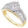 Image 1 : 1.25CT Diamond Soliel 14KT Ring Yellow Gold