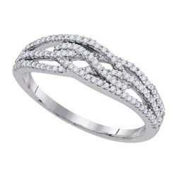 0.33CT Diamond Anniversary 10KT Ring White Gold