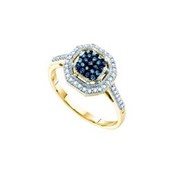 0.25CT Diamond Anniversary 10KT Ring Yellow Gold