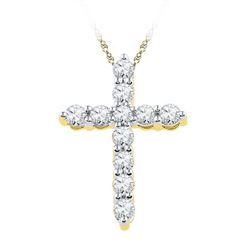 0.33CT Diamond Anniversary 10KT Pendant Yellow Gold